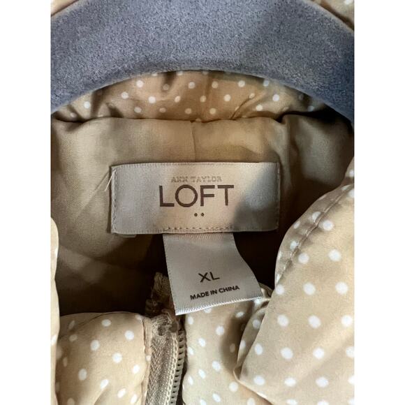 Ann Taylor Loft Womens Yellow Vest Size XL - Picture 3 of 4